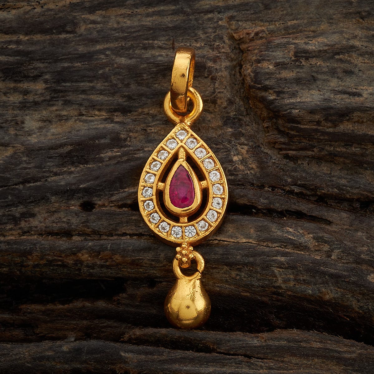 Silver Temple Pendant Earring 170617 - Image 4