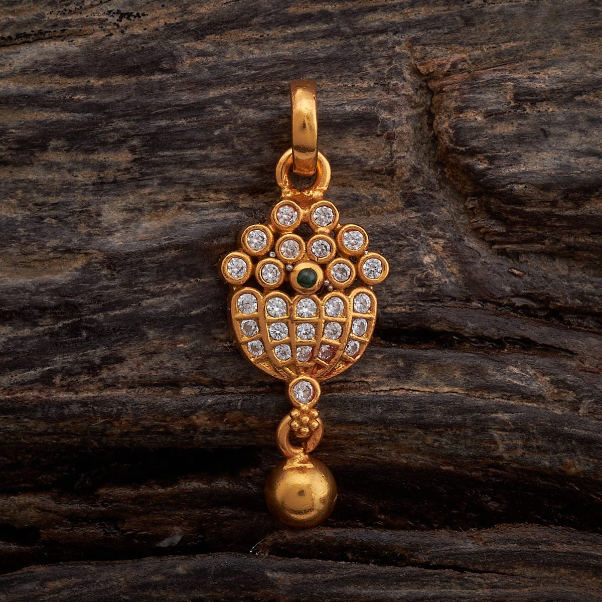 Silver Temple Pendant Earring 170618 - Image 5