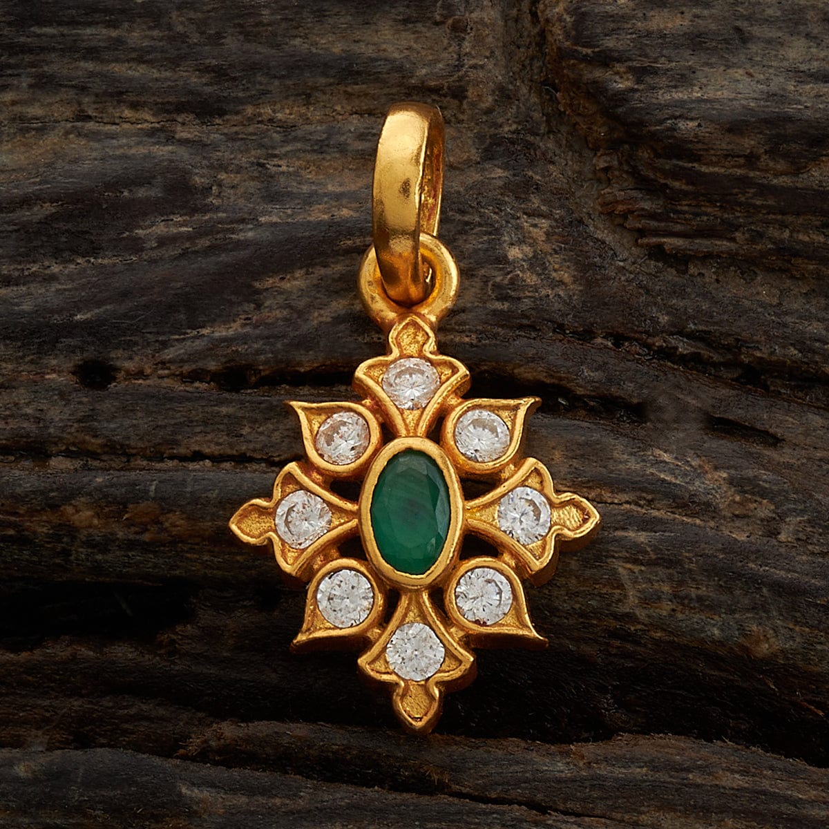 Silver Temple Pendant Earring 170619 - Image 4
