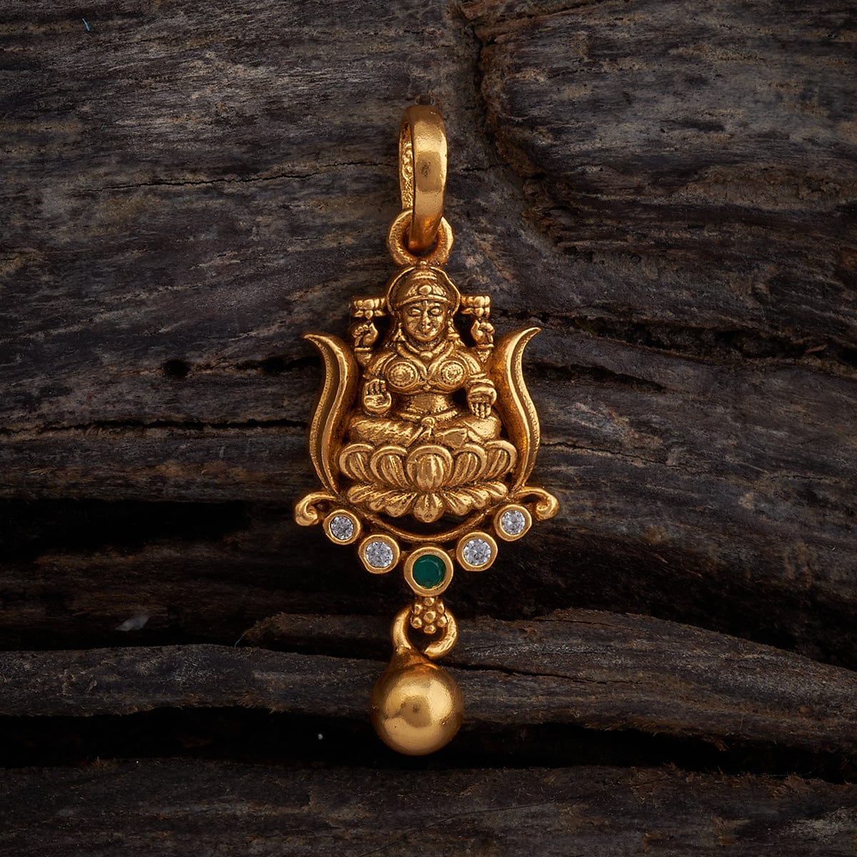 Silver Temple Pendant Earring 170620 - Image 2