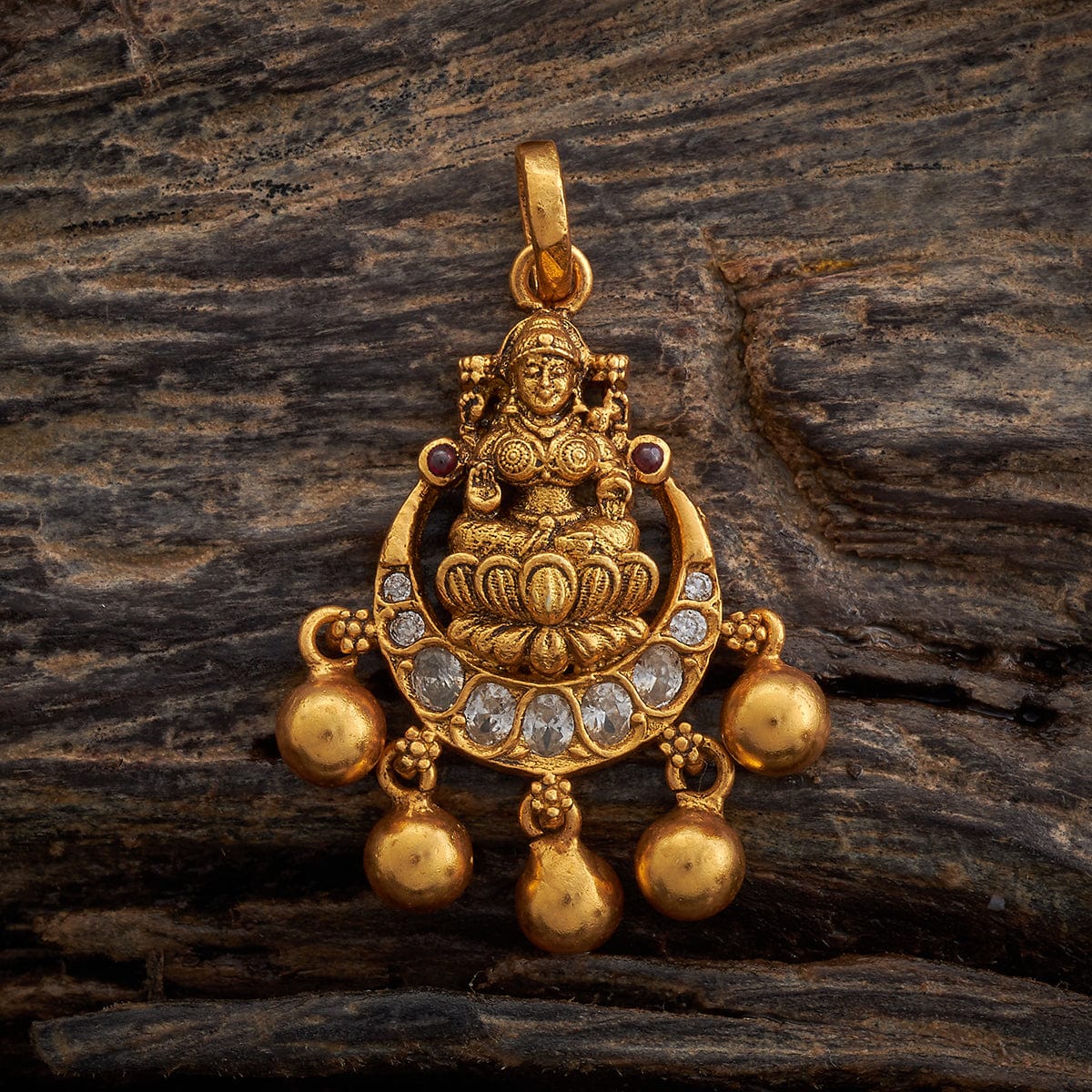 Silver Temple Pendant Earring 172573 - Image 3