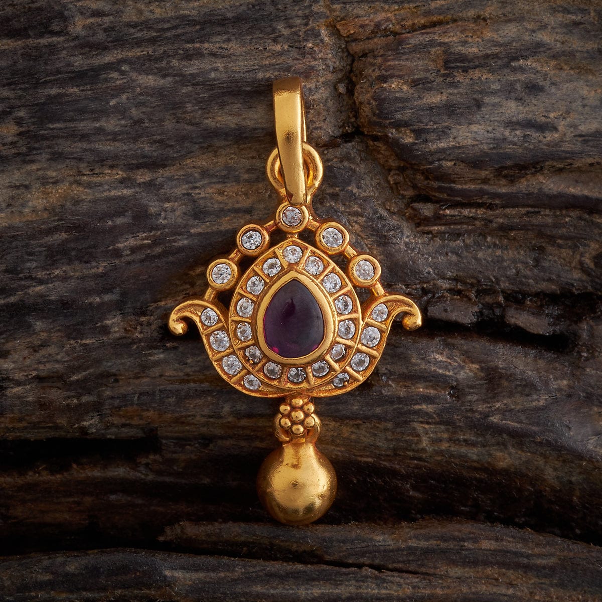 92.5 Silver Temple Pendant Earring 173389 - Image 3
