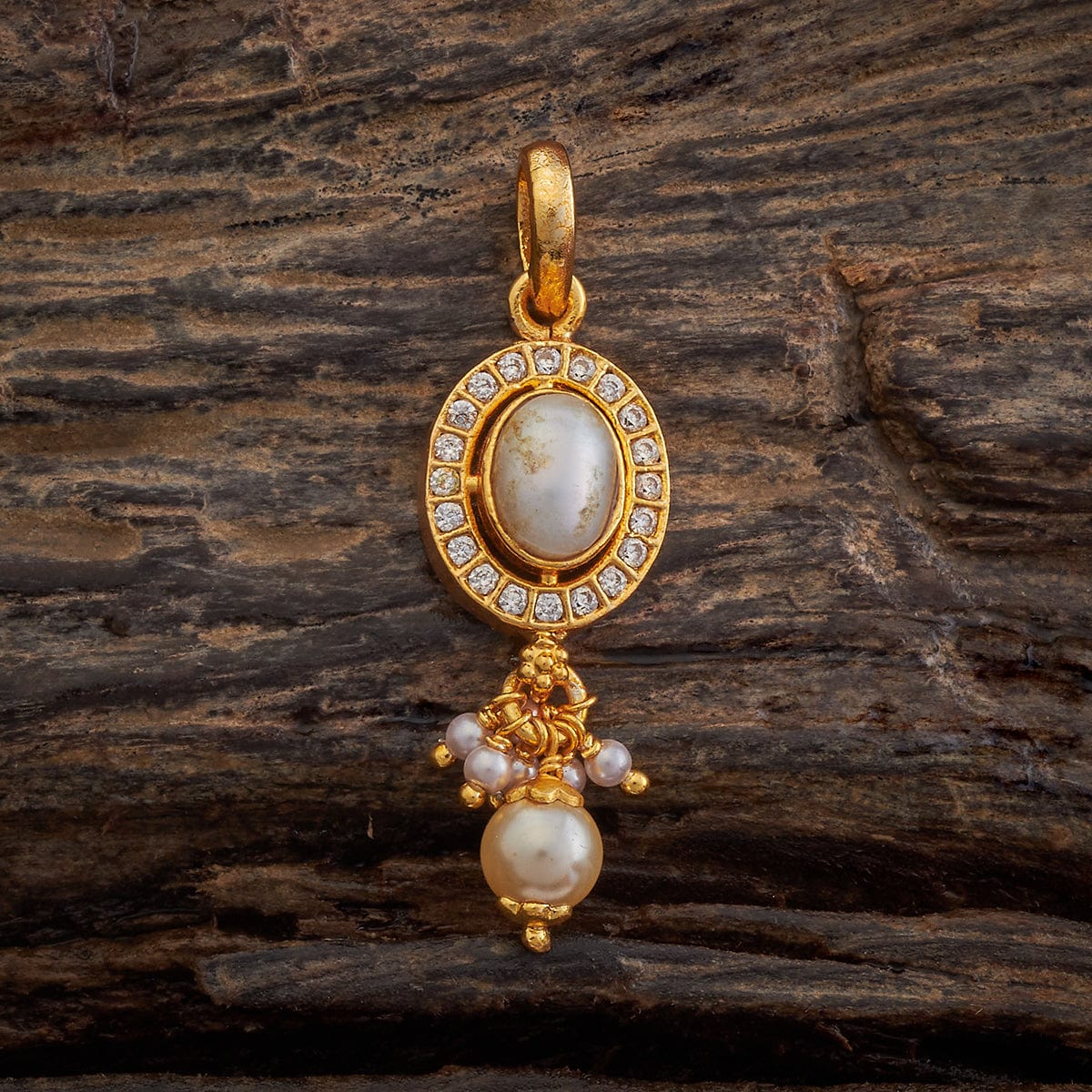 Silver Temple Pendant Earring 173486 - Image 8