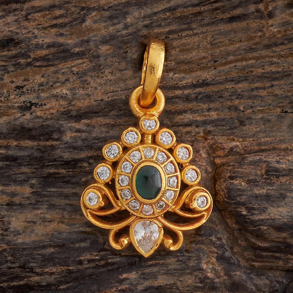 Silver Temple Pendant Earring 178137 - Image 6