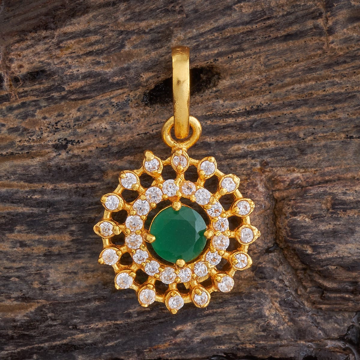 Silver Temple Pendant Earring 178550 - Image 3