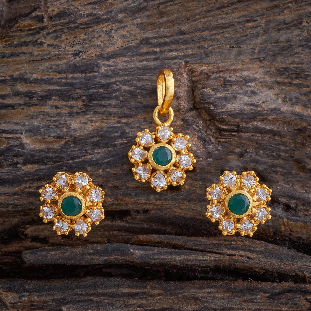 Silver Temple Pendant Earring 178552 - Image 5