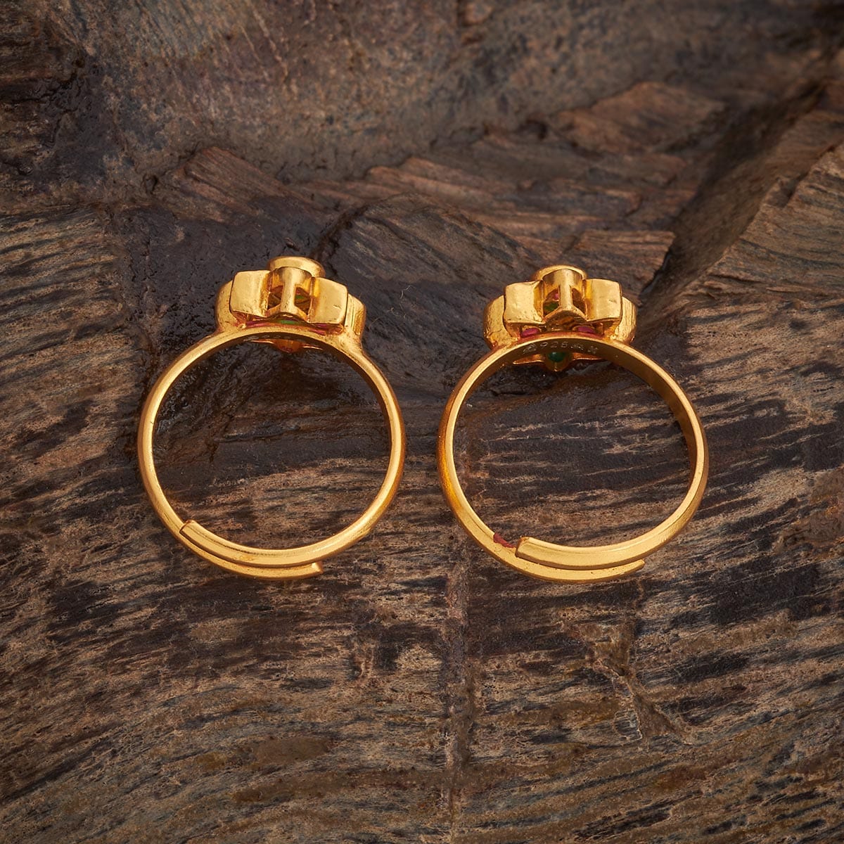 Silver Temple Toe Ring 150455 - Image 3