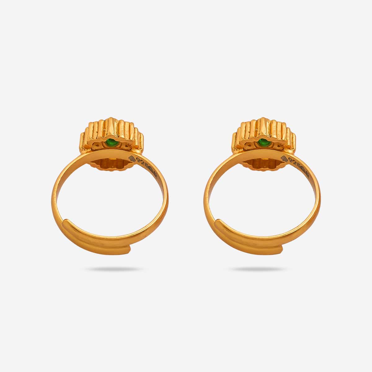 Silver Temple Toe Ring 165686 - Image 4