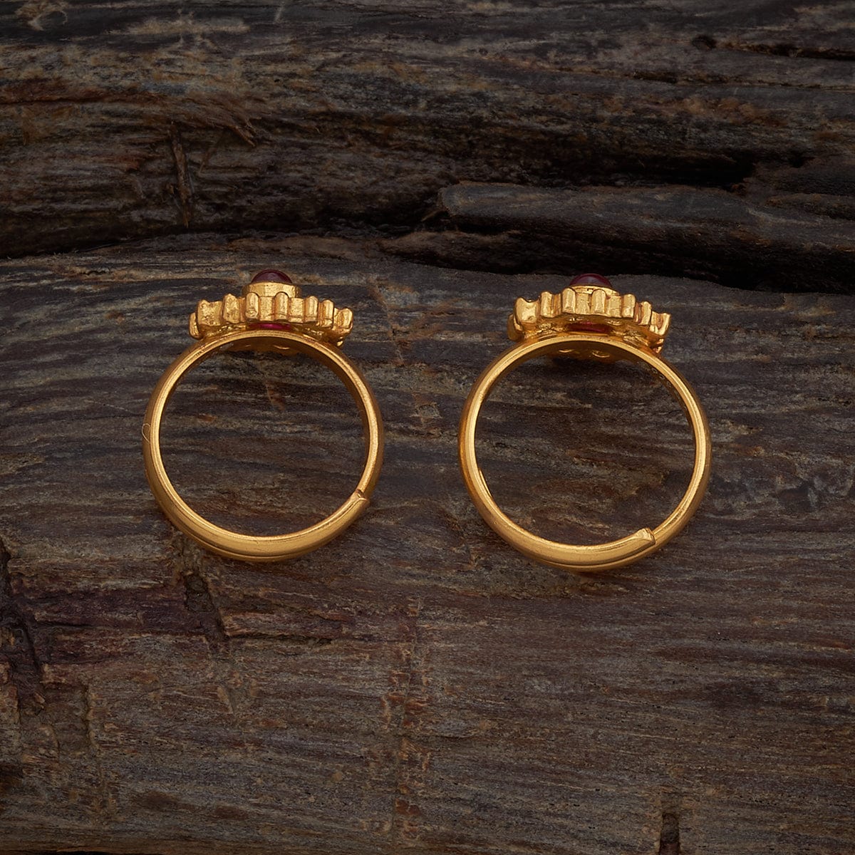 Silver Temple Toe Ring 170533 - Image 2