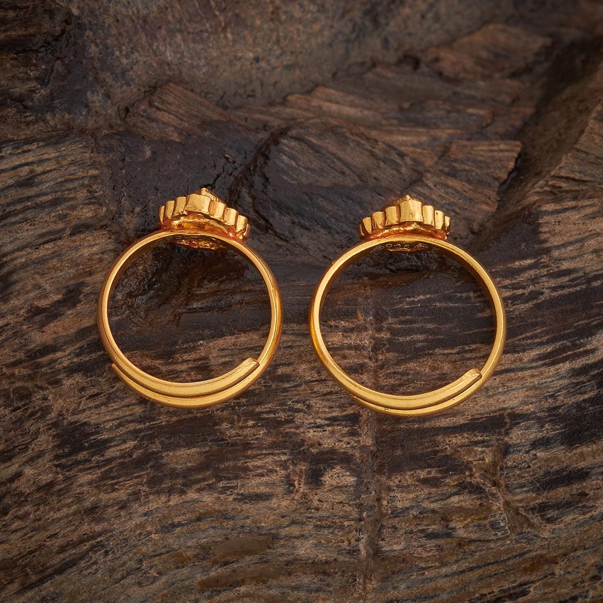 Silver Temple Toe Ring 172411 - Image 6