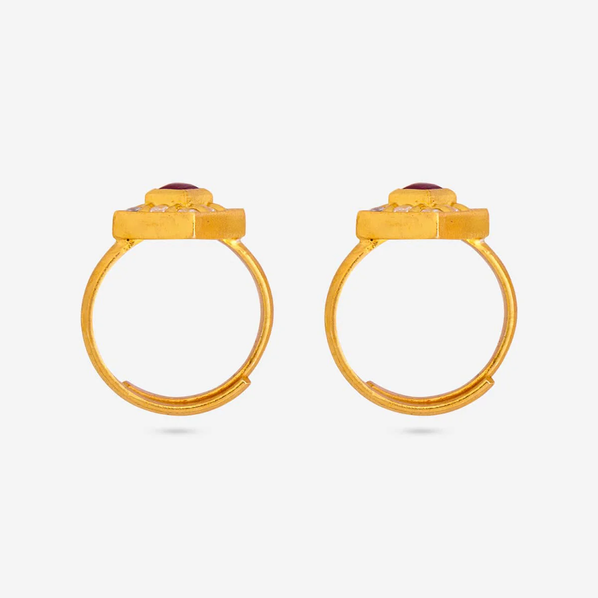 Silver Temple Toe Ring 181797 - Image 6