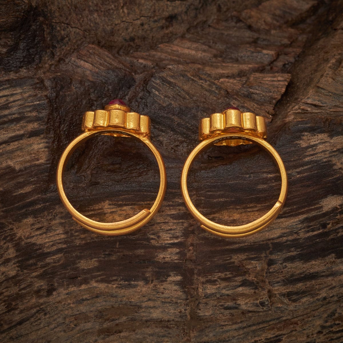 Silver Temple Toe Ring 183351 - Image 2