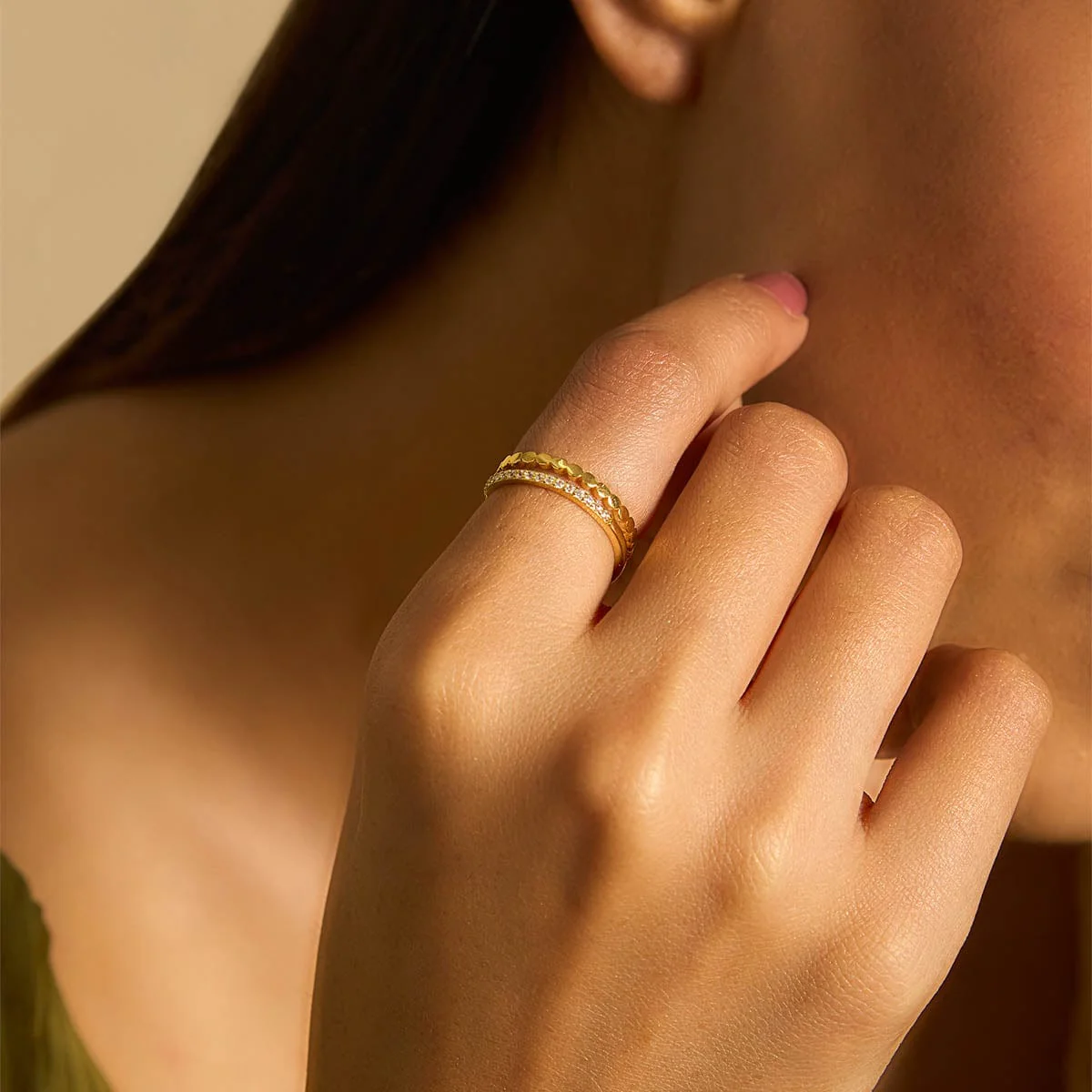 Trendy Finger Ring 174577 - Image 2