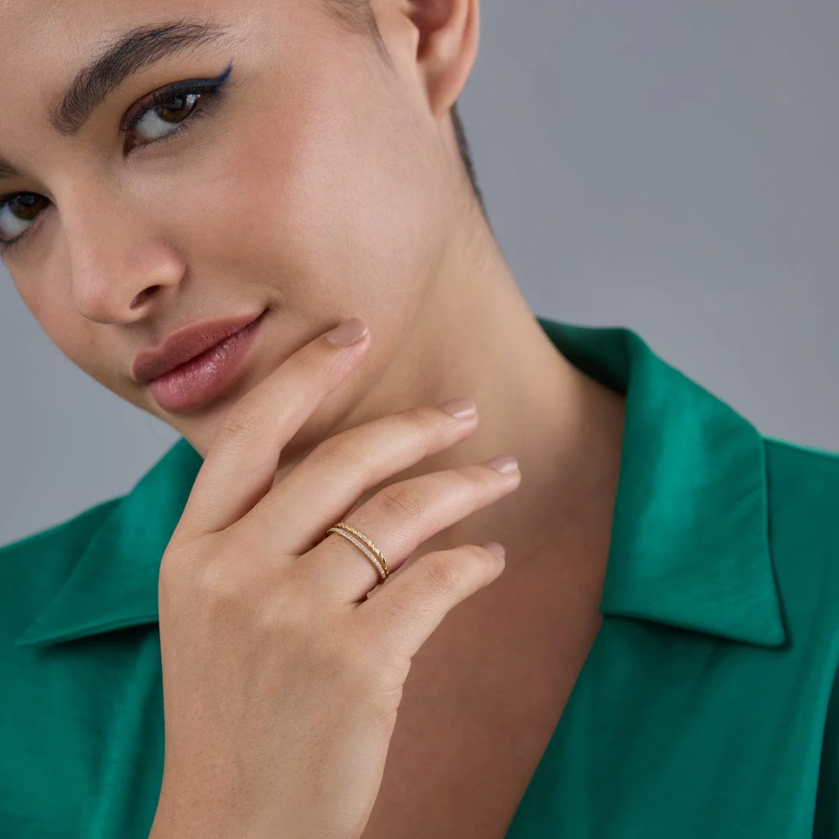 Trendy Finger Ring 185875 - Image 2