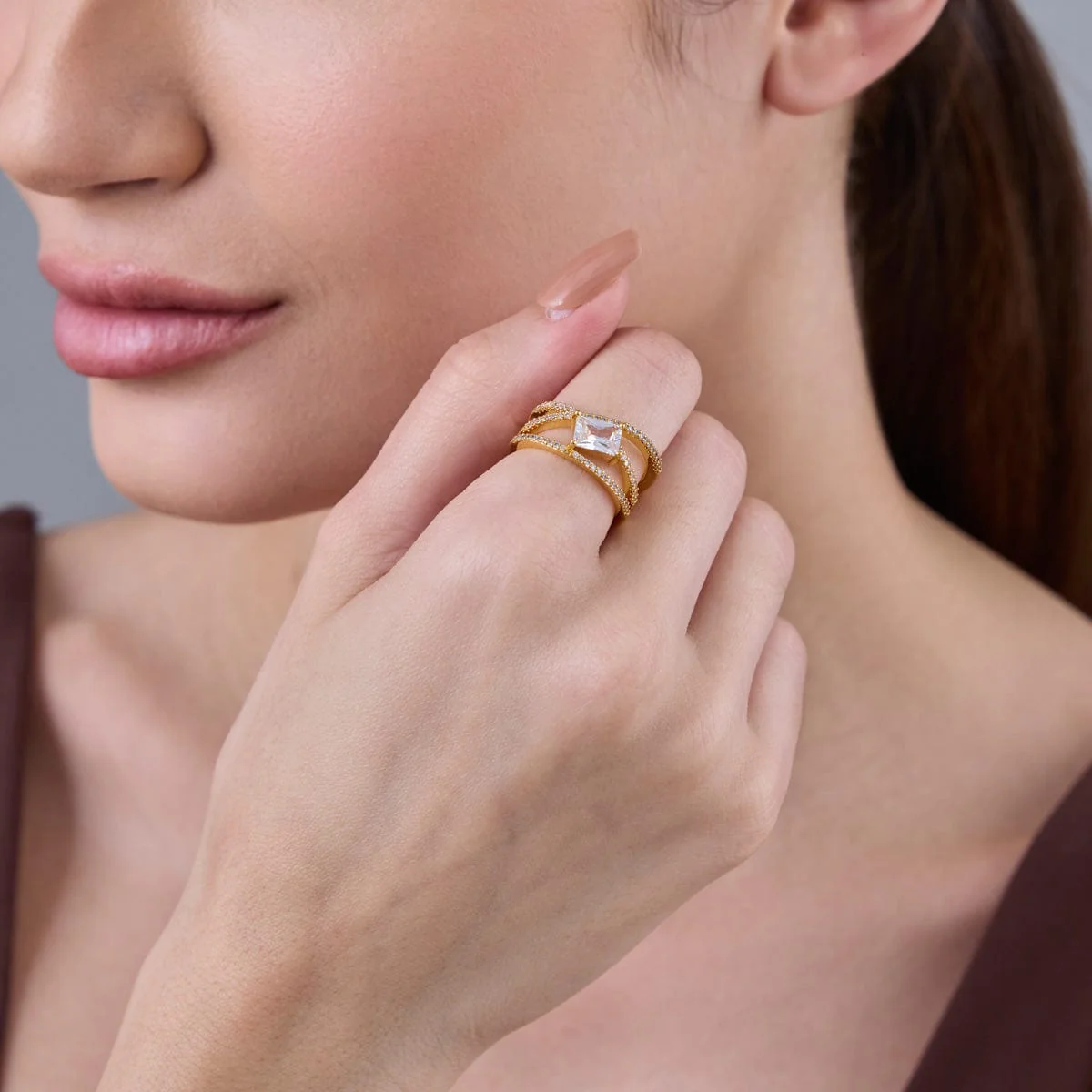 Trendy Finger Ring 186895 - Image 2