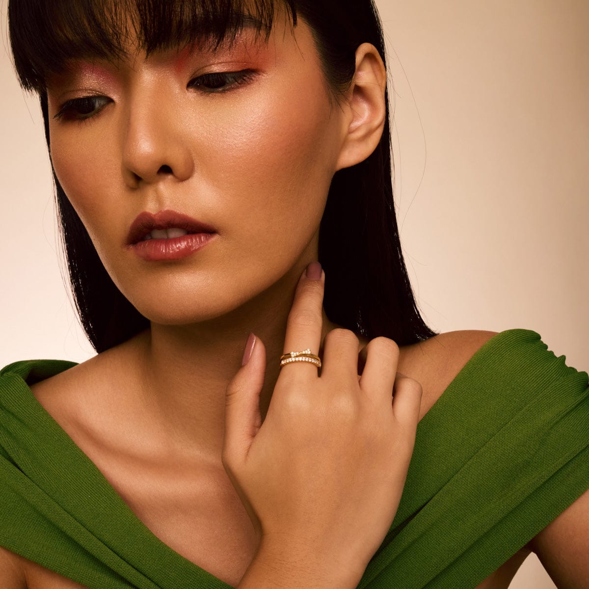 Trendy Finger Ring 192468 - Image 2