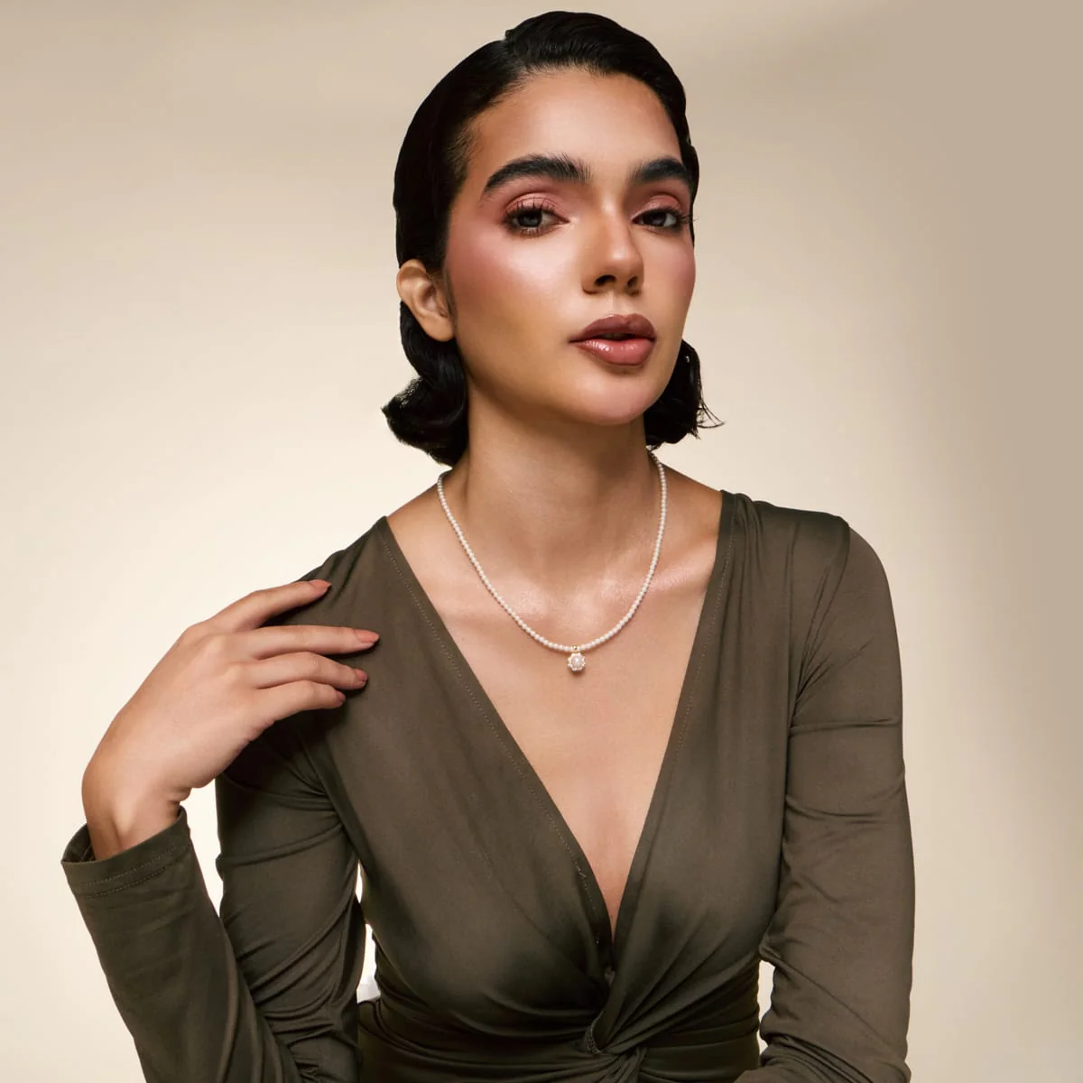 Trendy Necklace 199799 - Image 2