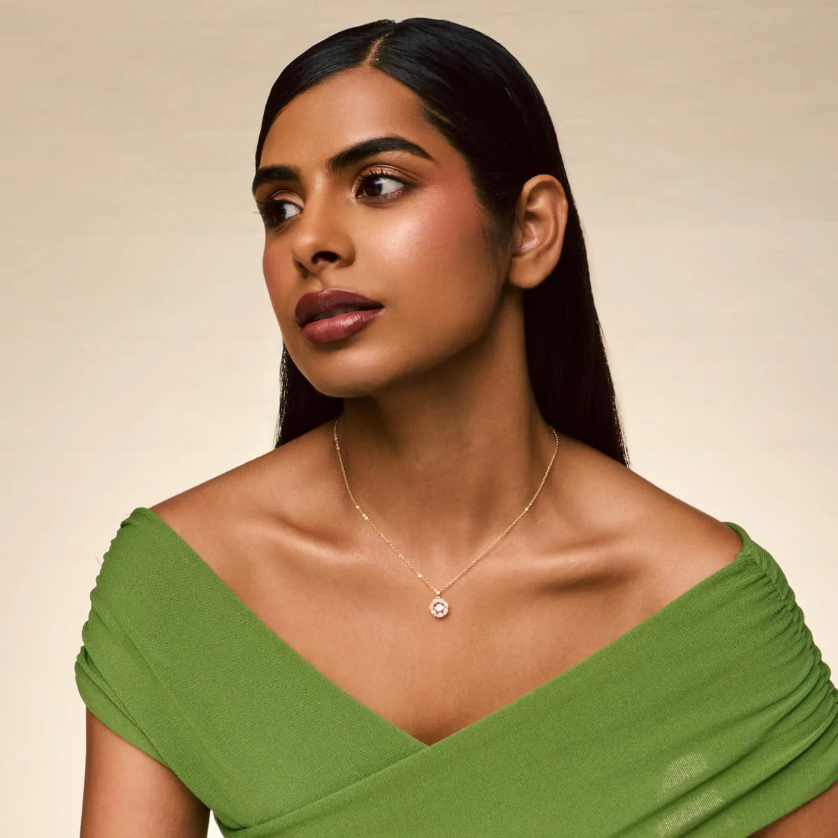 Trendy Necklace 200071 - Image 2