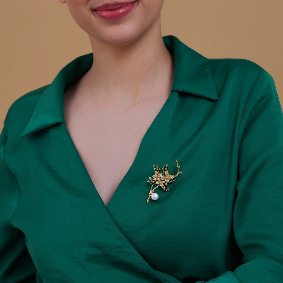 Trendy Saree Brooch 180023 - Image 2