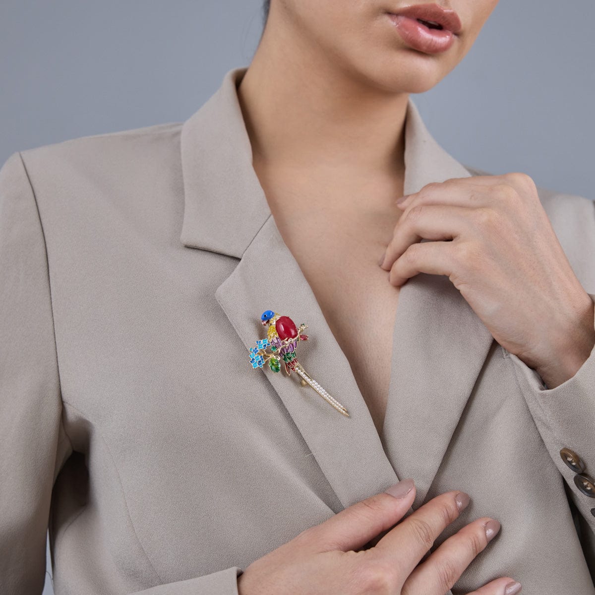 Trendy Saree Brooch 184968 - Image 2