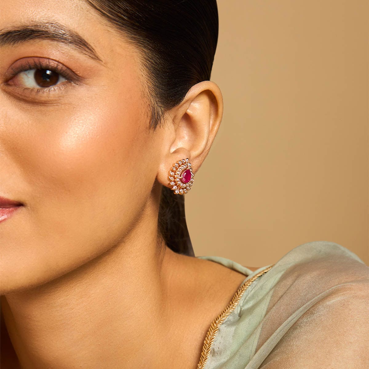 Zircon Earring 173158 - Image 3