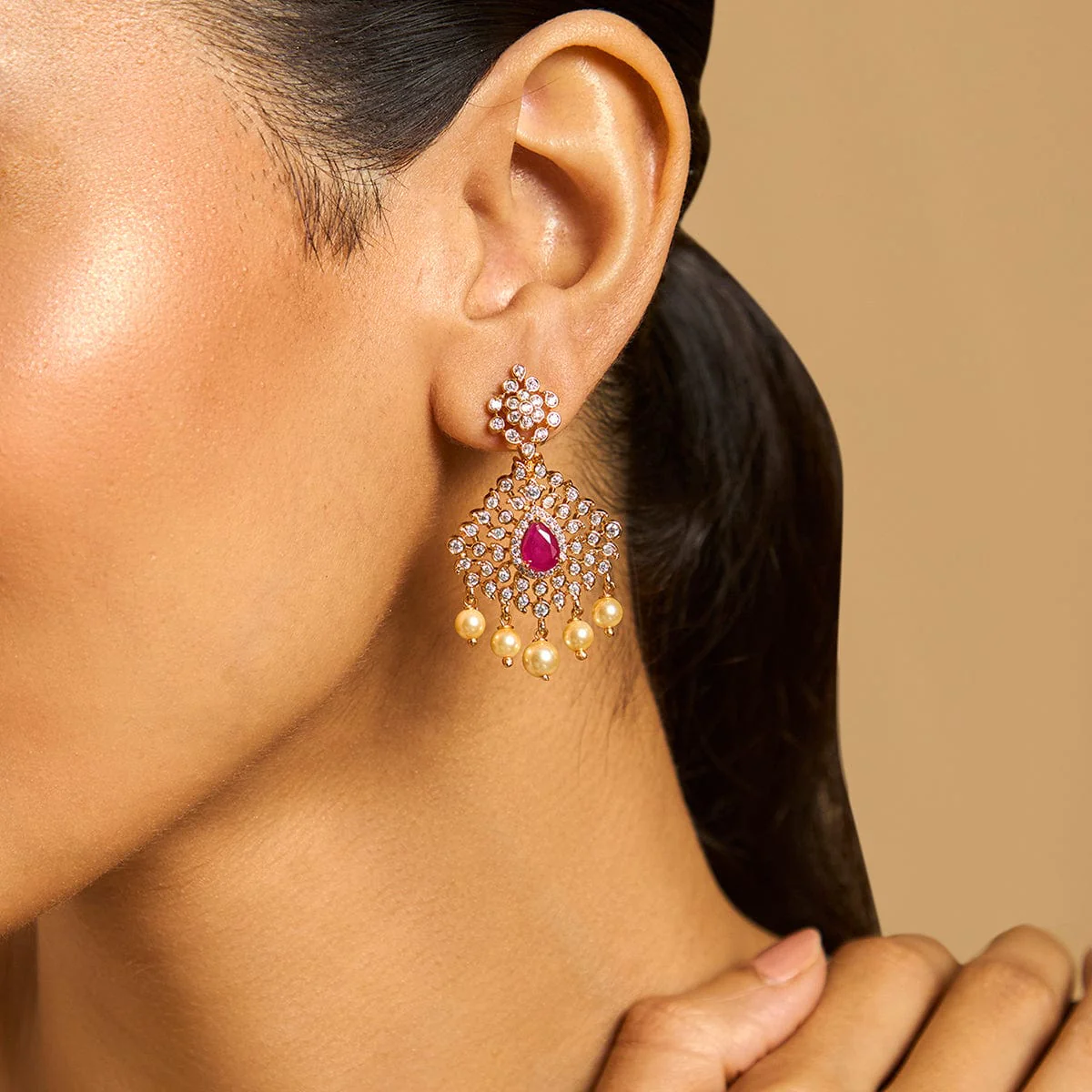 Zircon Earring 173177 - Image 2