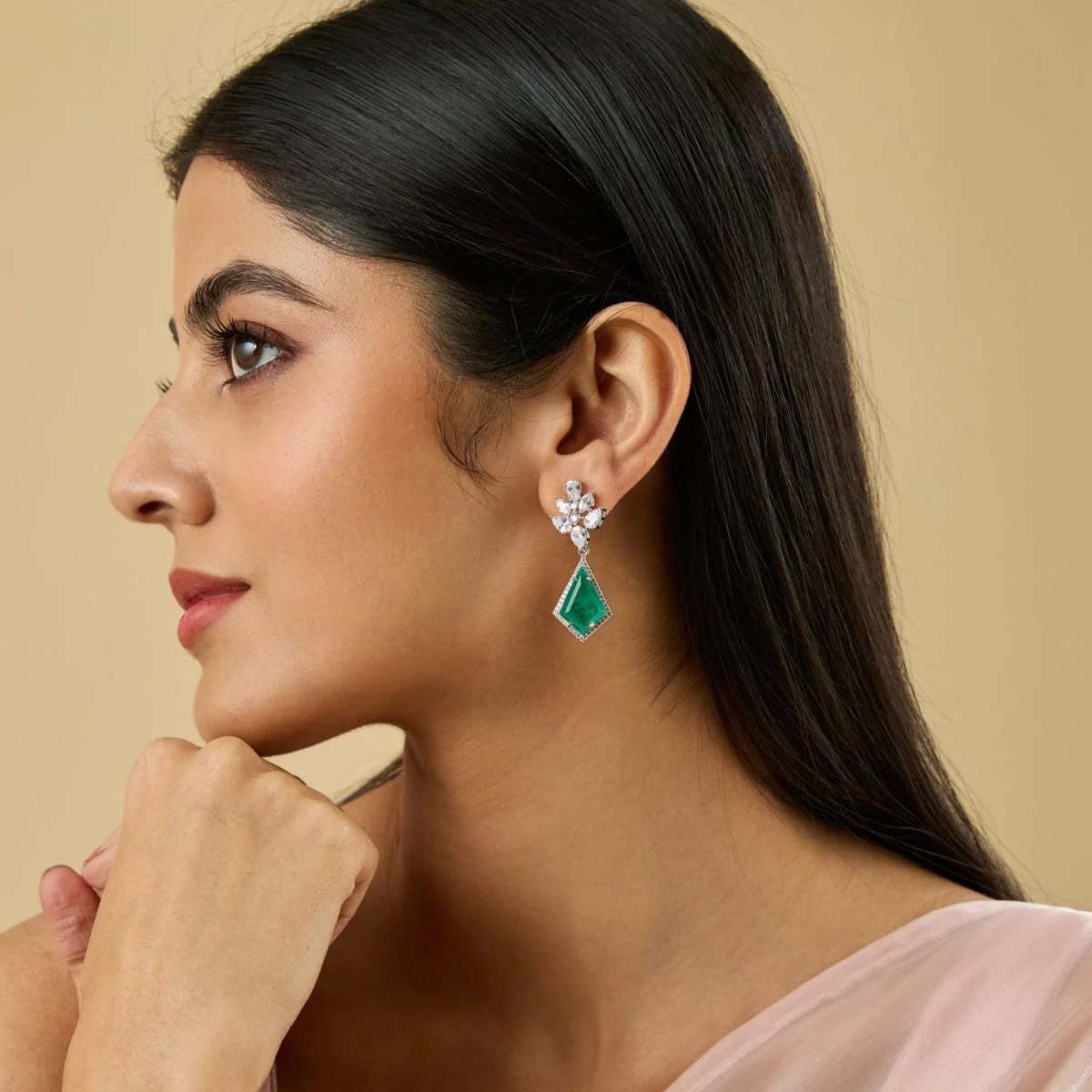 Zircon Earring 177221 - Image 3