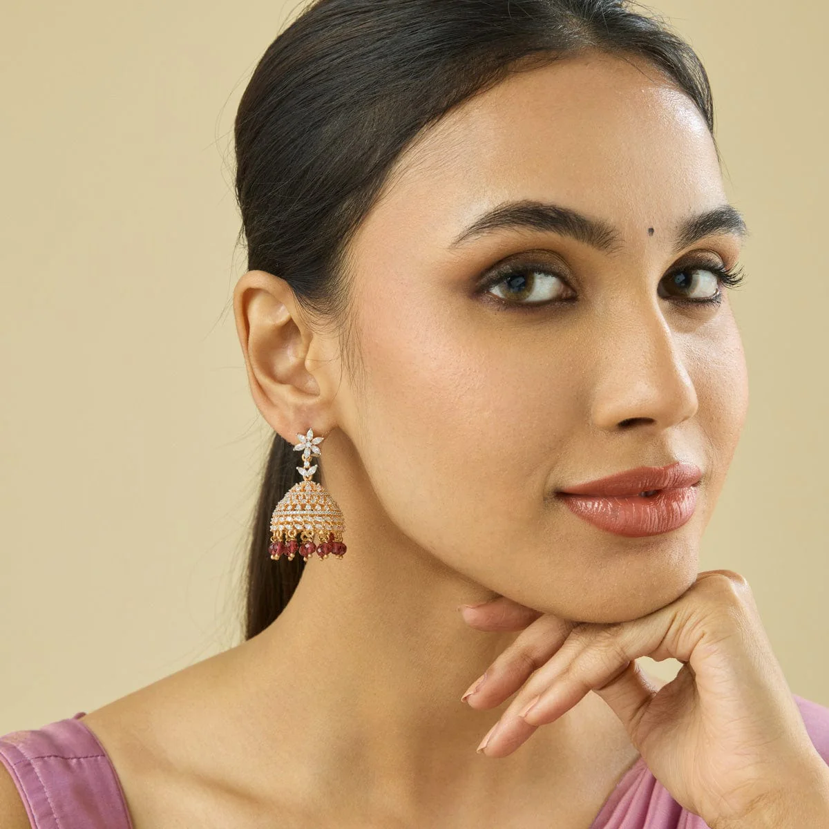Zircon Earring 180330 - Image 2