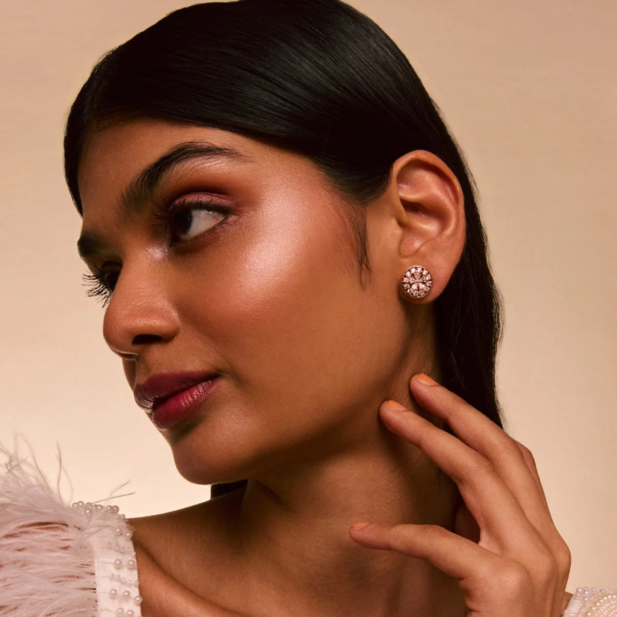 Zircon Earring 184018 - Image 4