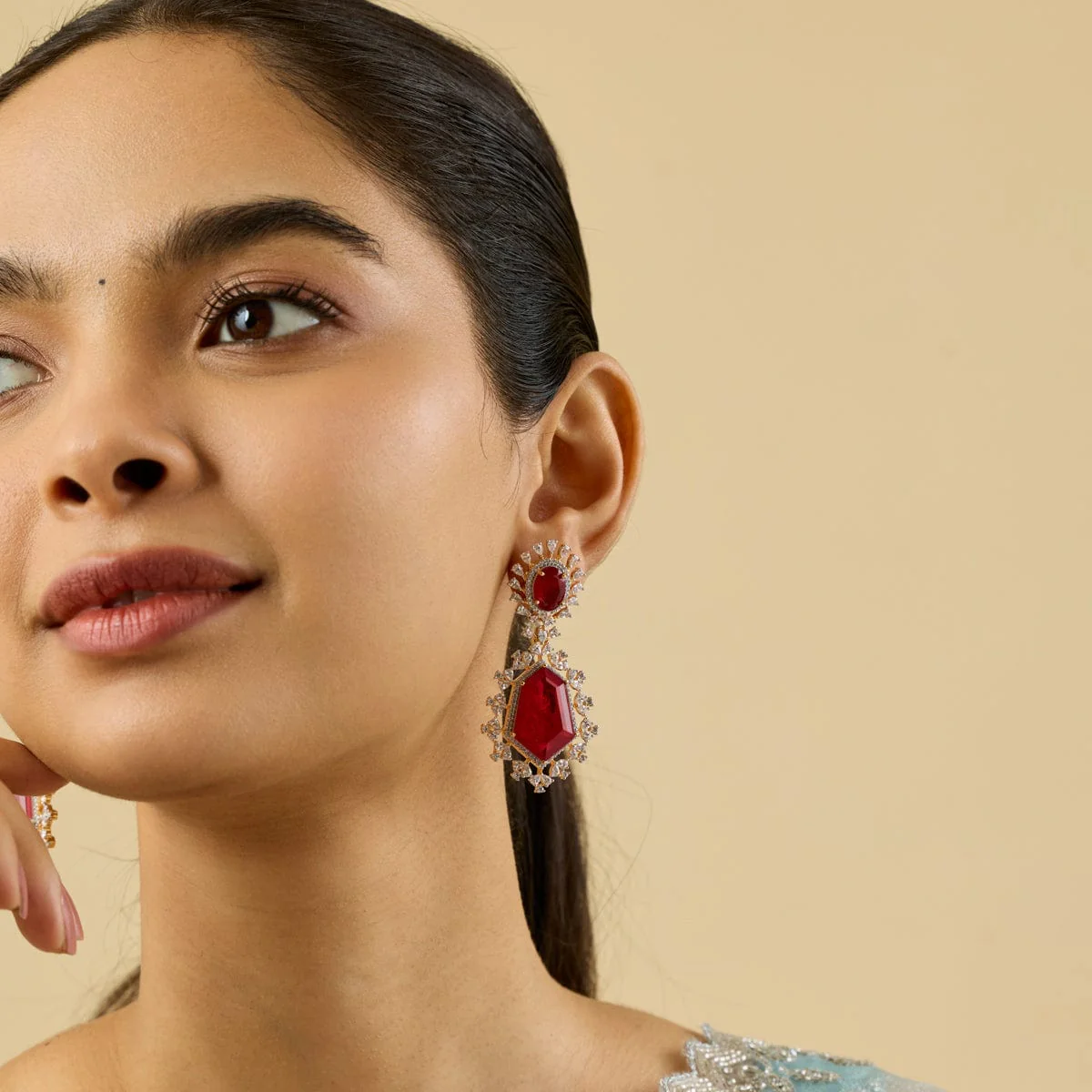 Zircon Earring 184427 - Image 3