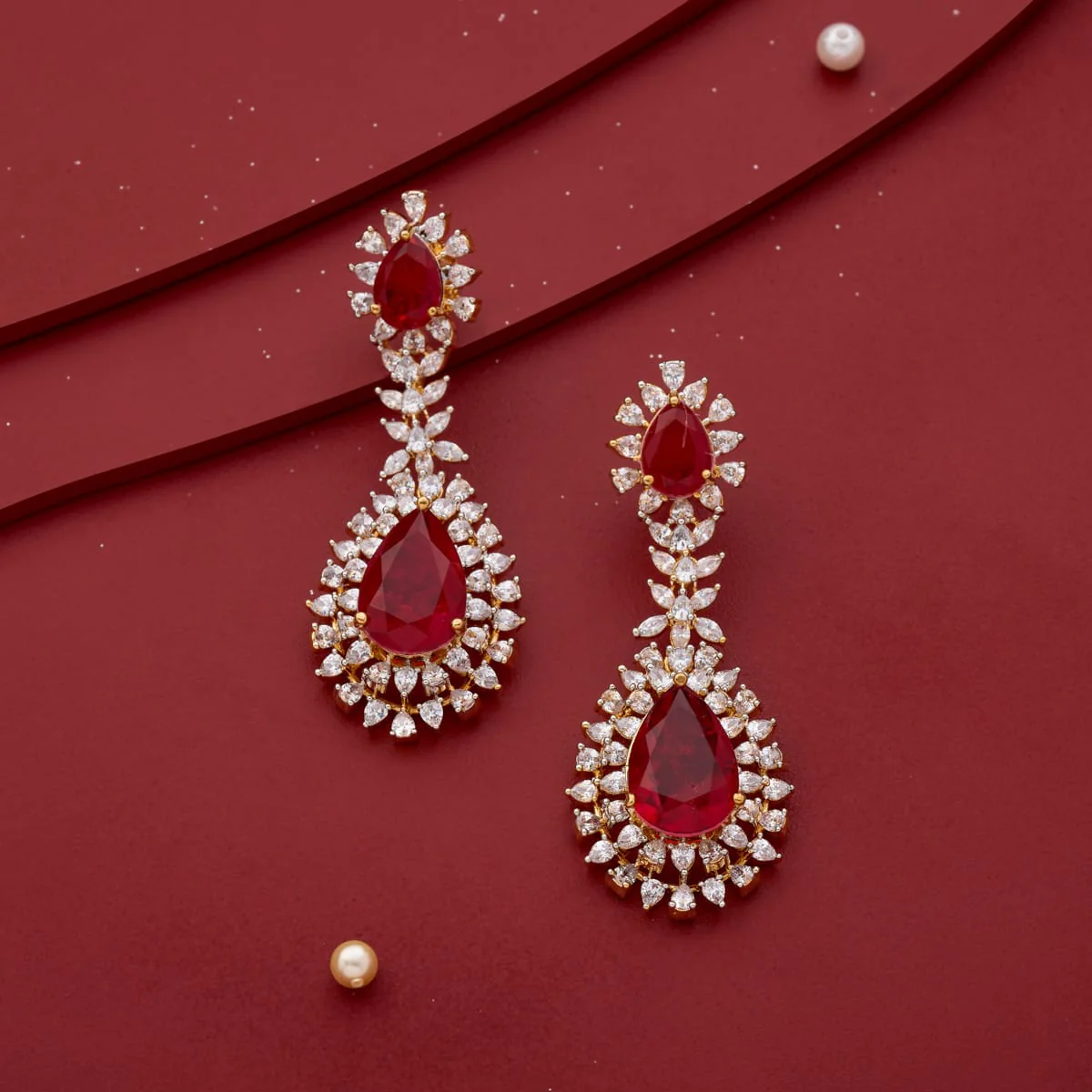 Zircon Earring 184436 - Image 2