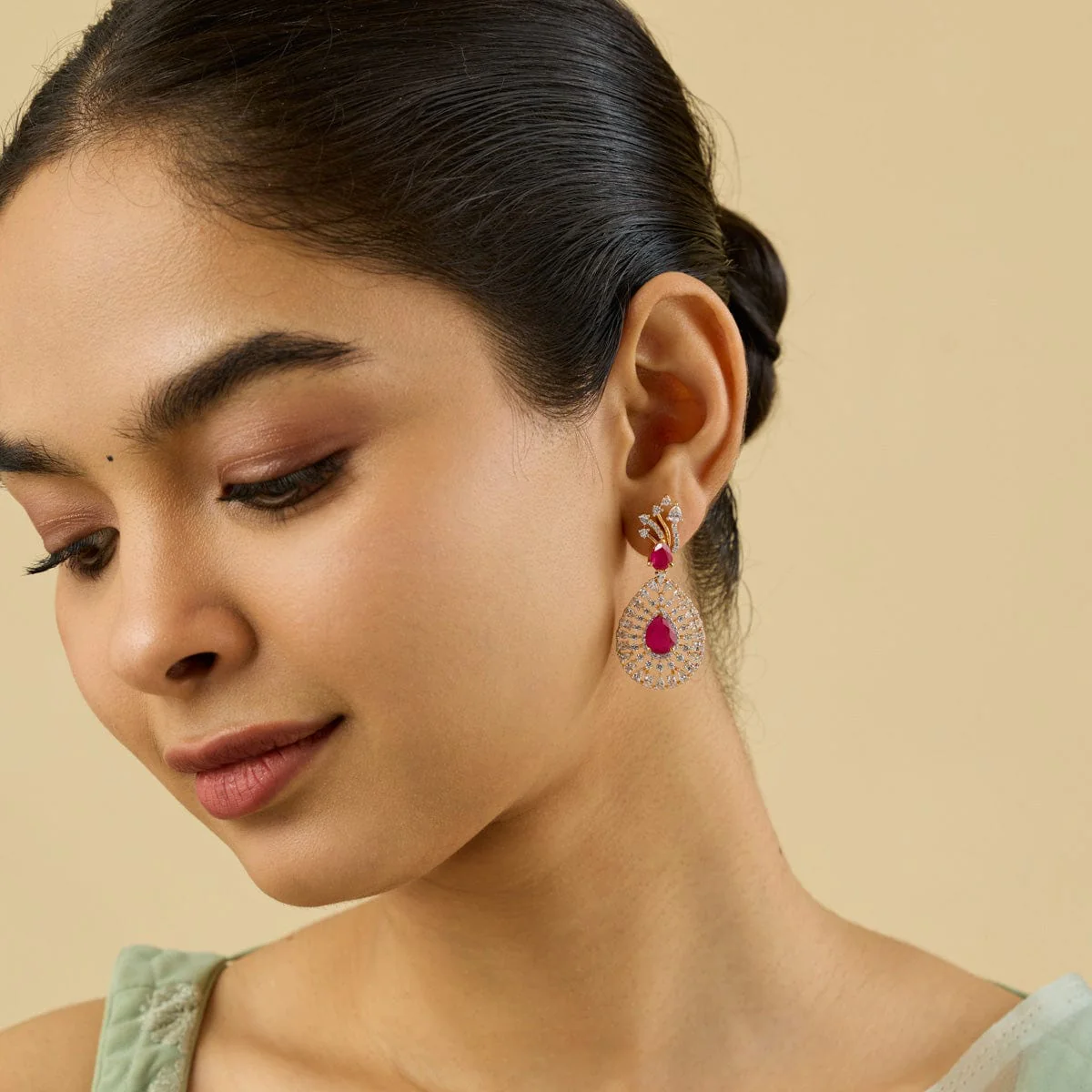 Zircon Earring 184905 - Image 4