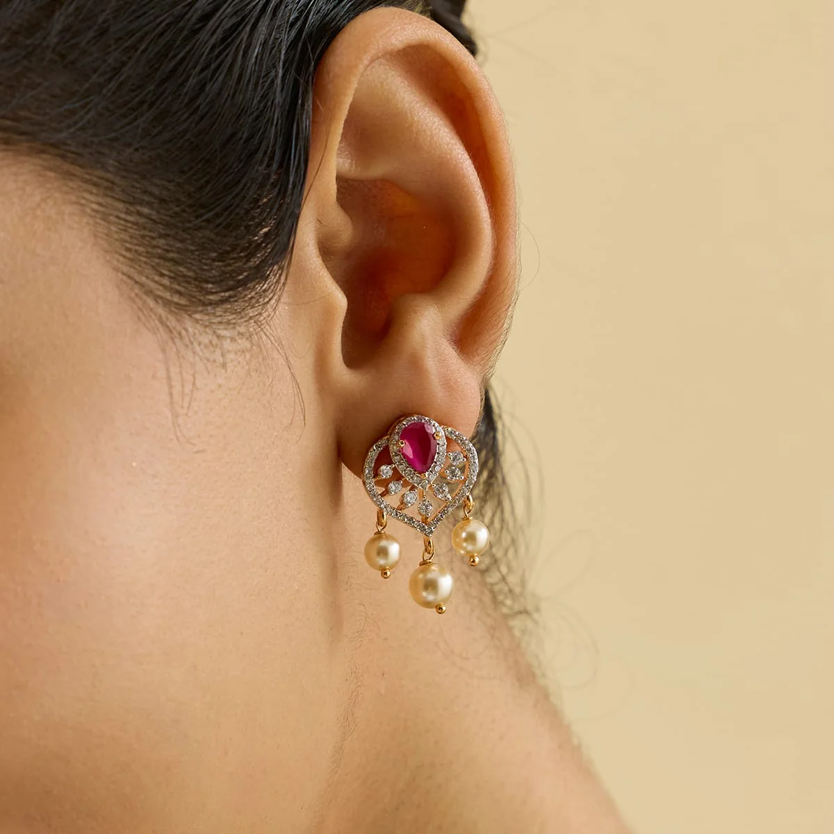 Zircon Earring 185626 - Image 3