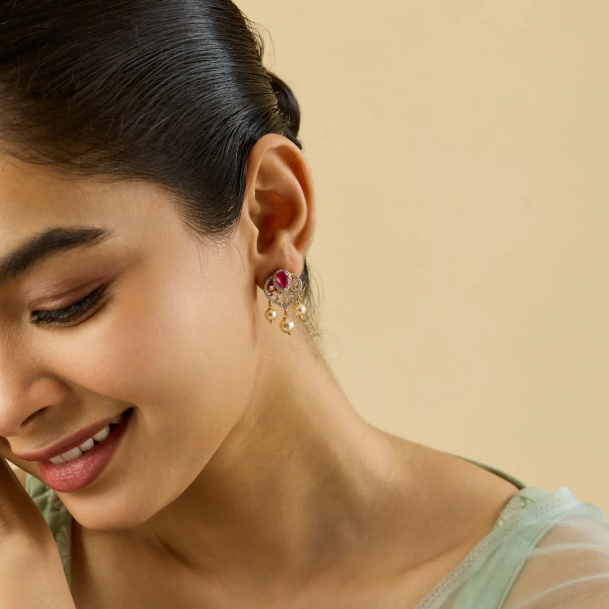 Zircon Earring 185626 - Image 4