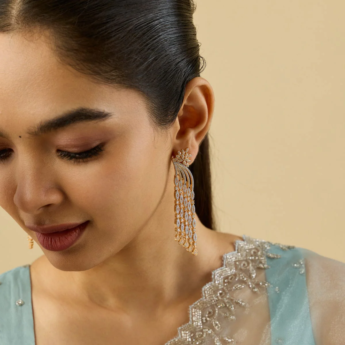 Zircon Earring 188035 - Image 3