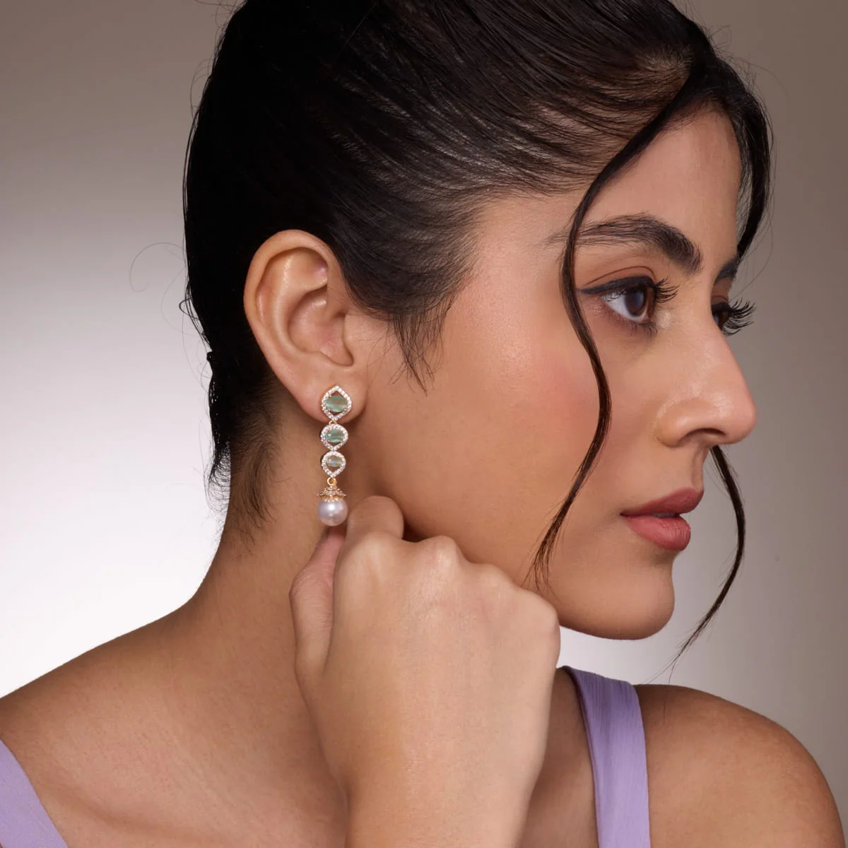 Zircon Earring 190317 - Image 12