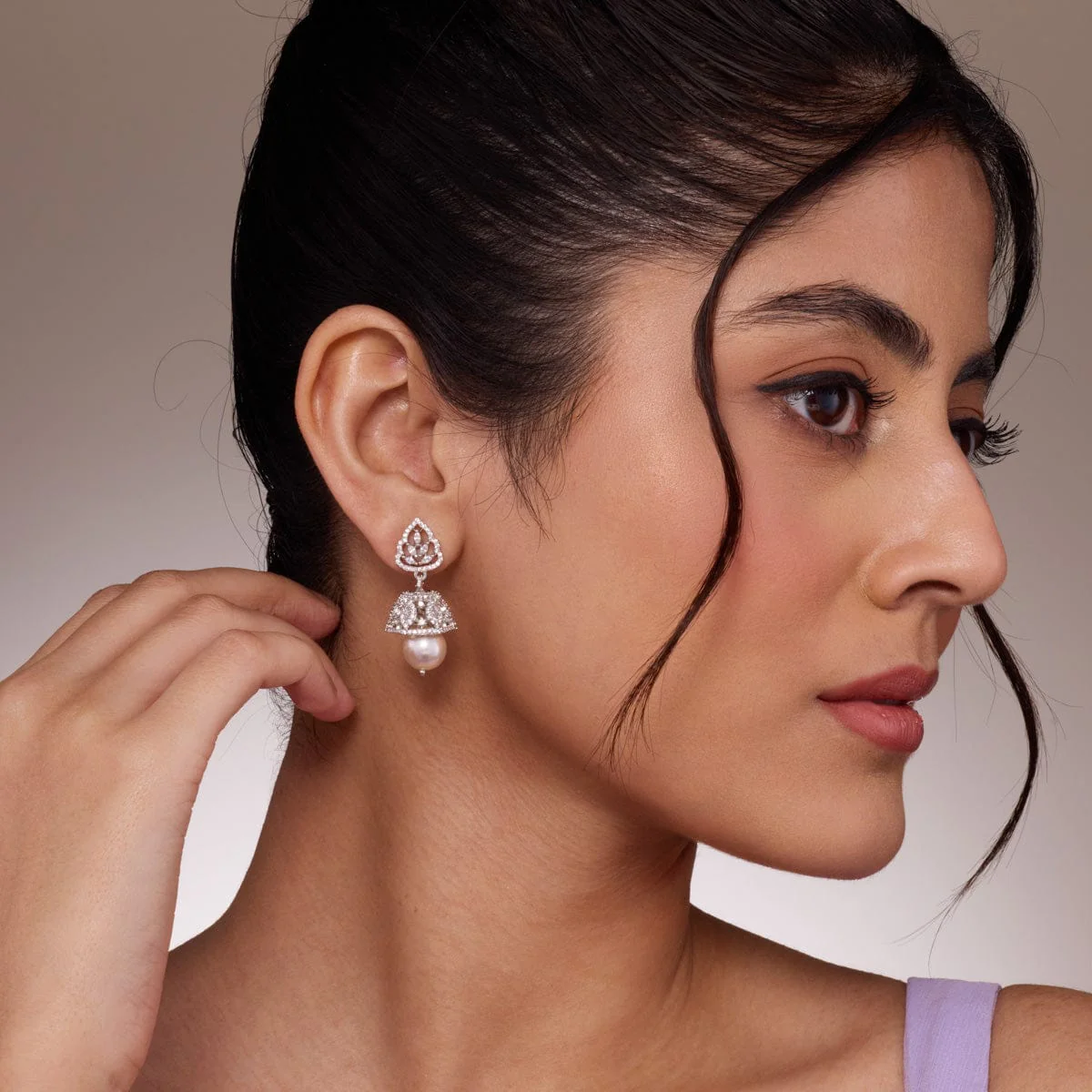 Zircon Earring 190318 - Image 6