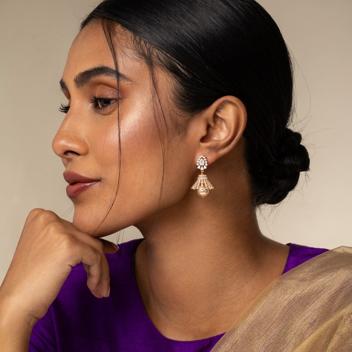 Zircon Earring 190319 - Image 3
