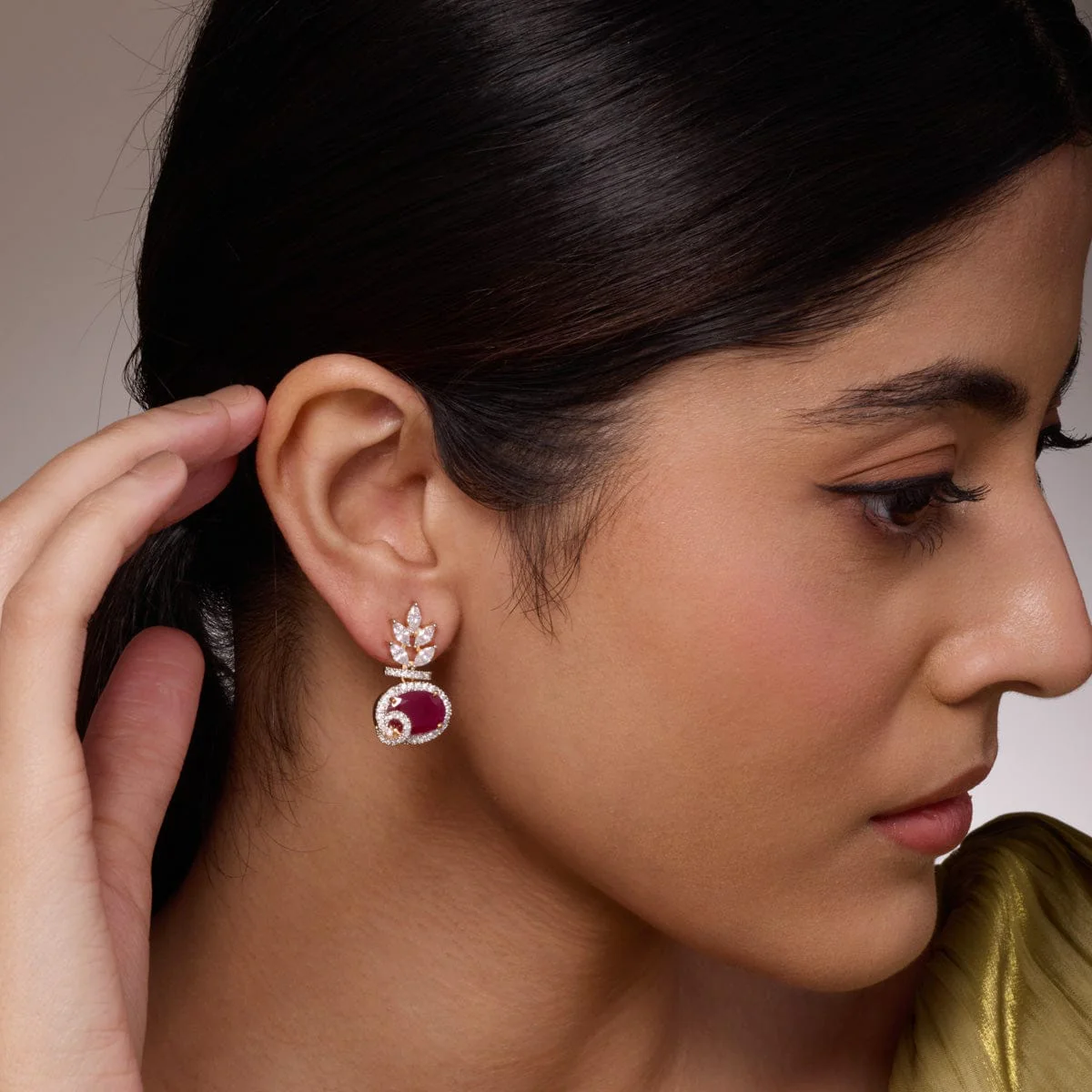 Zircon Earring 190350 - Image 3