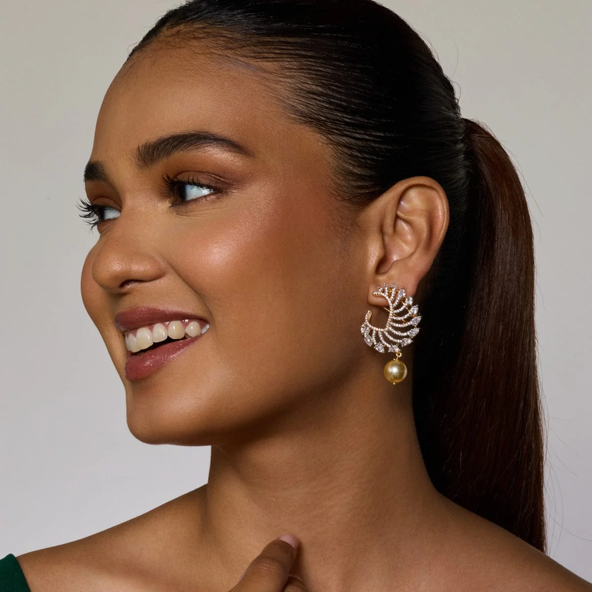 Zircon Earring 190416 - Image 3