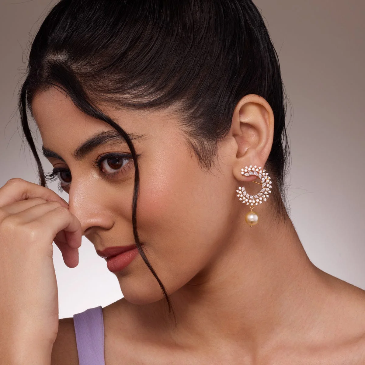 Zircon Earring 190428 - Image 3