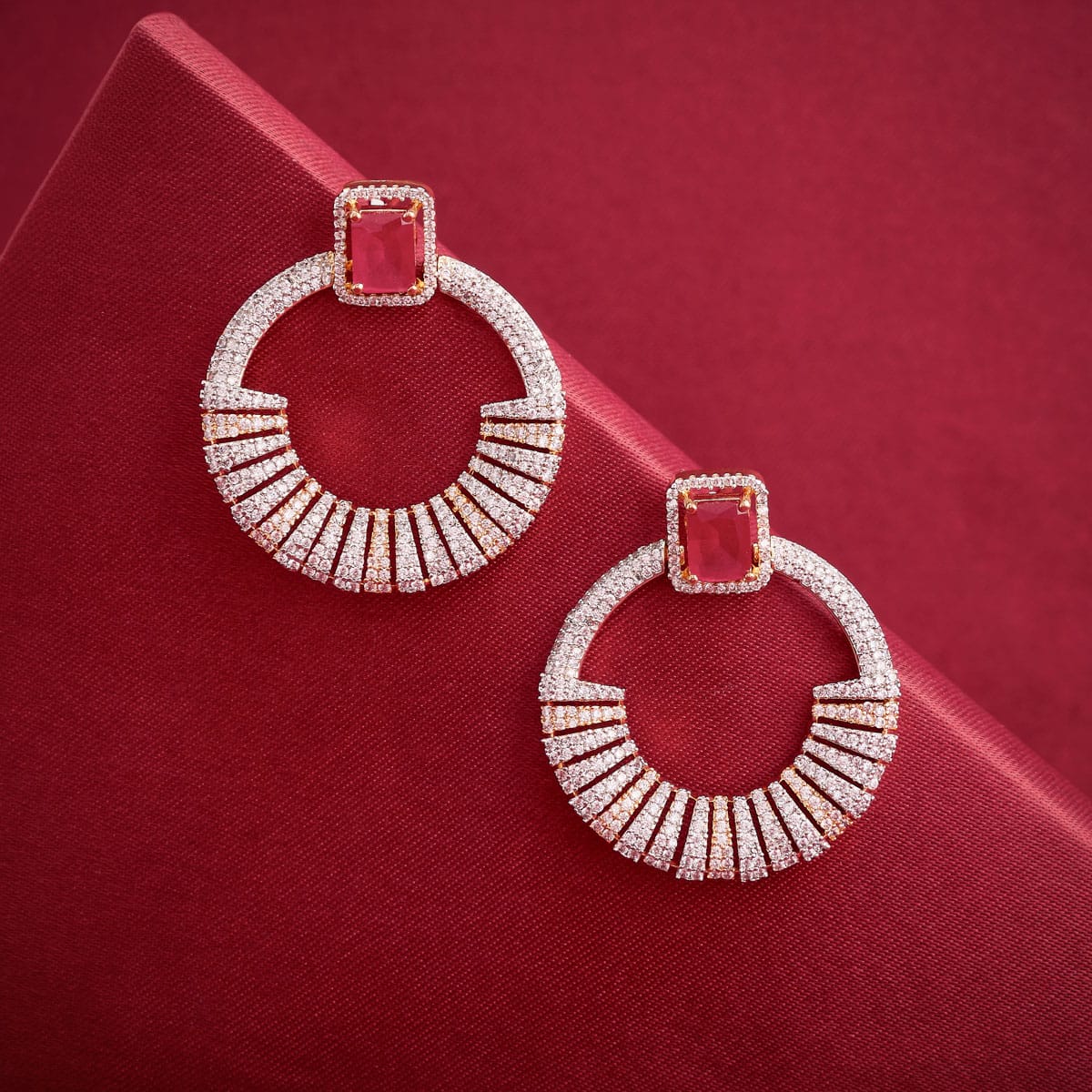 Zircon Earring 190434 - Image 2