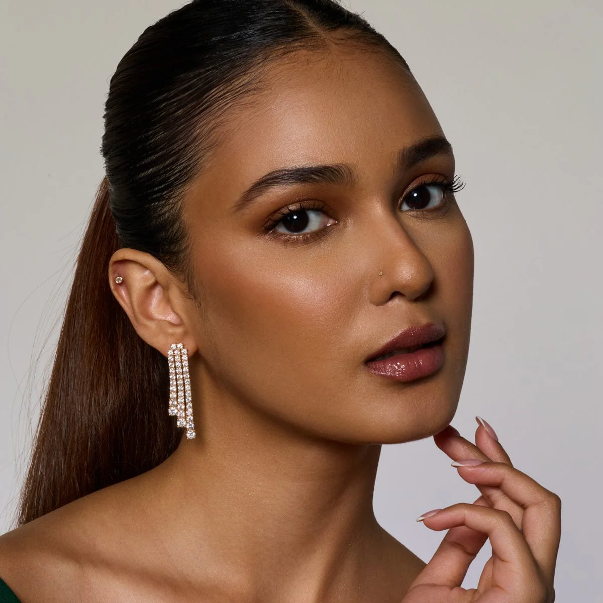 Zircon Earring 190450 - Image 3
