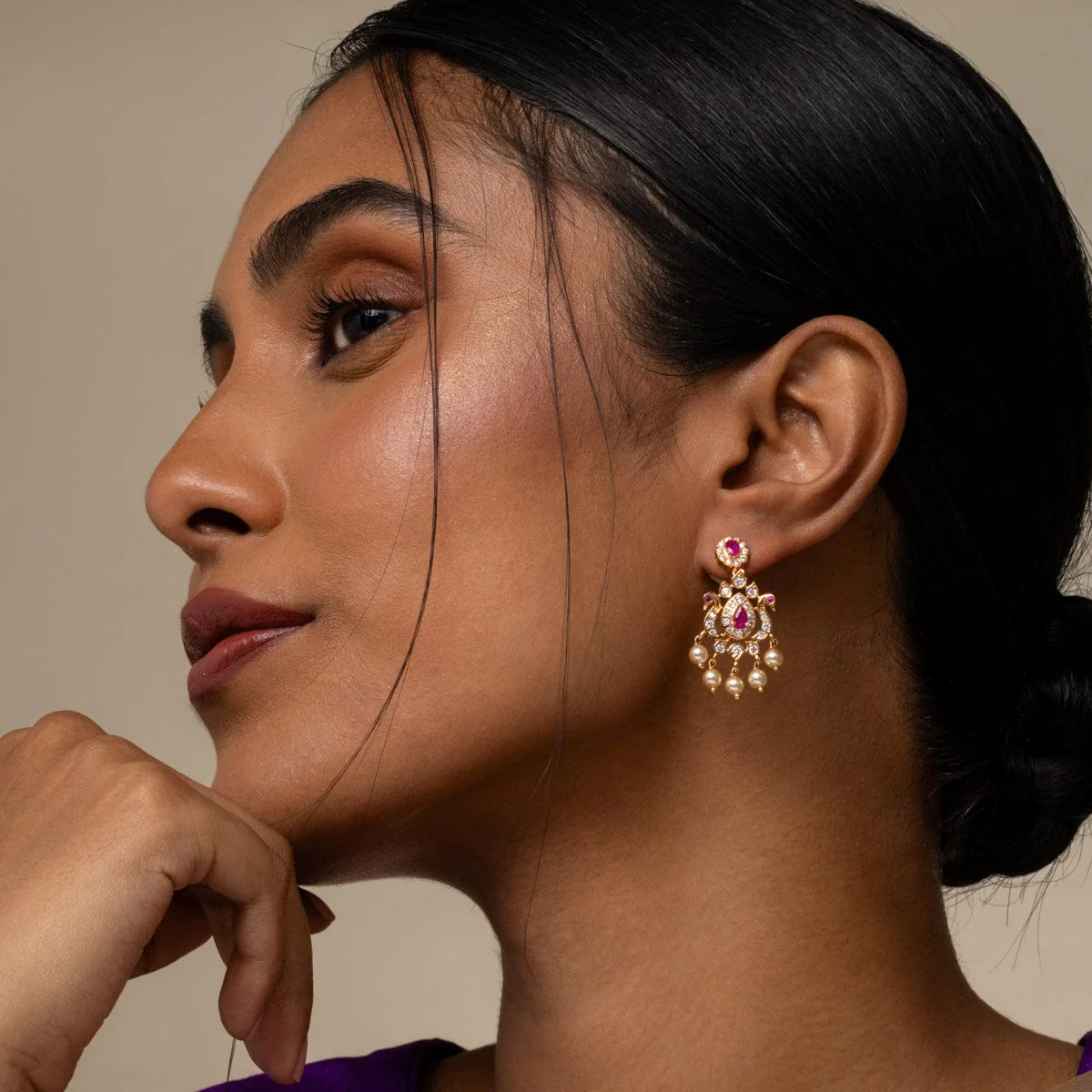 Zircon Earring 191061 - Image 3