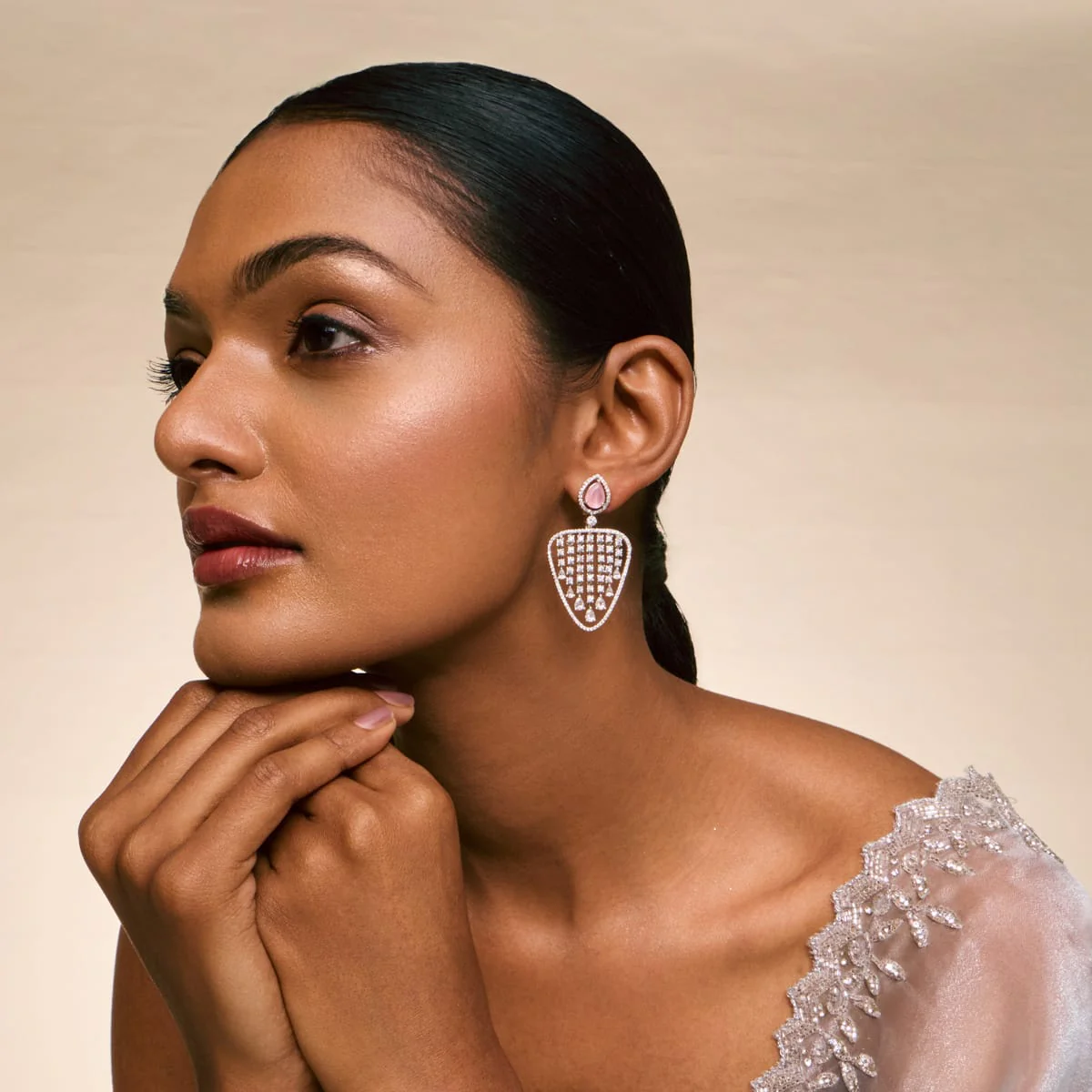 Zircon Earring 194066 - Image 3