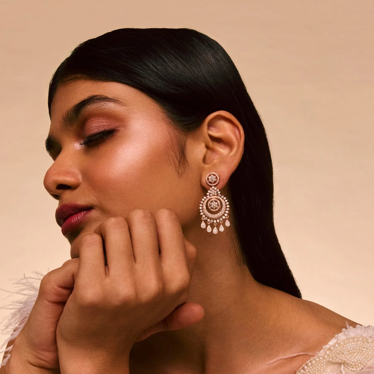 Zircon Earring 195234 - Image 3