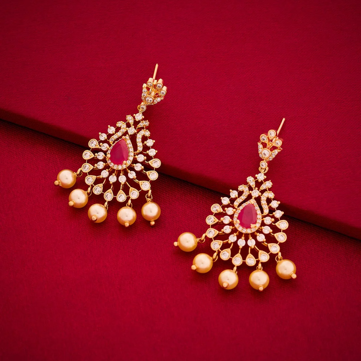 Zircon Earring 195239 - Image 2
