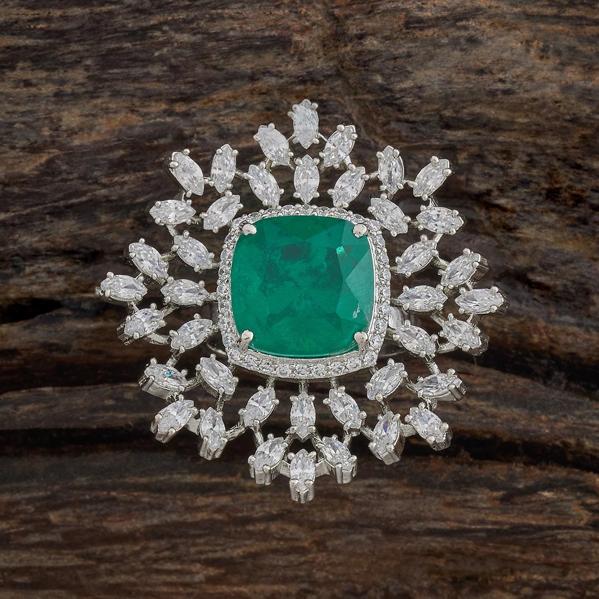Zircon Finger Ring 180299 - Image 4