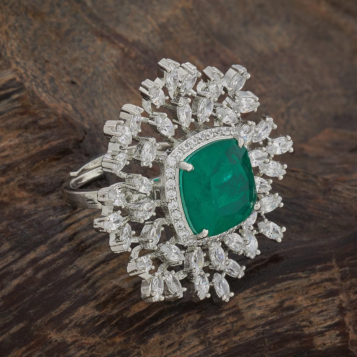 Zircon Finger Ring 180299 - Image 5