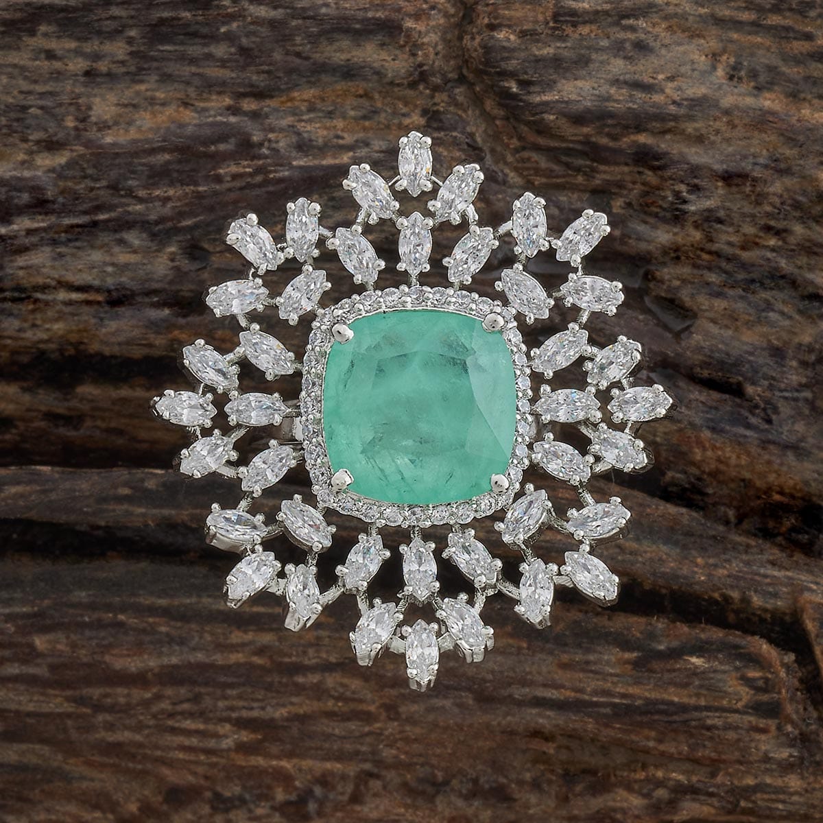 Zircon Finger Ring 180299 - Image 9